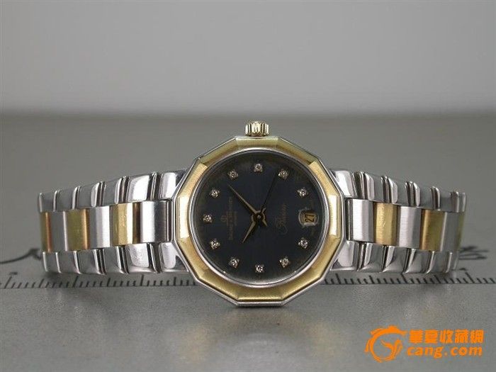 拍卖 二十名钢 #300400 名士 18K金+钢镶钻女