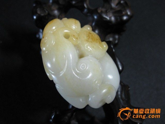 【收藏级压轴】极品籽玉三猫聚财_在线拍卖