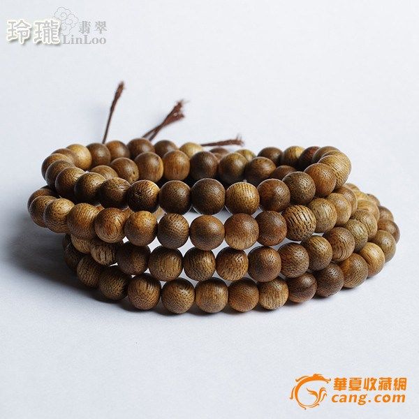 印尼加里曼丹沉香木佛珠108粒(9mm)--AM05图2