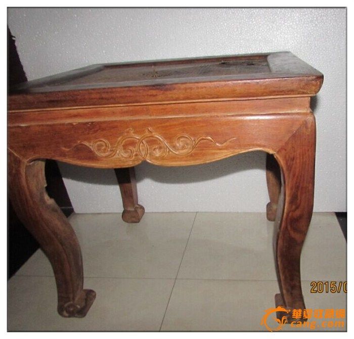 【压轴重器】晚清黄花梨藤面禅凳图2