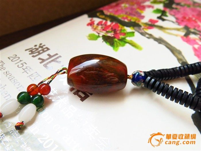 椰壳项链配战国<em>红毛衣链</em>_在线拍卖网_艺术品