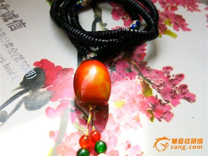 椰壳项链配战国<em>红毛衣链</em>_在线拍卖网_艺术品