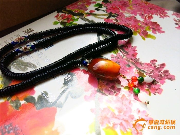 椰壳项链配战国<em>红毛衣链</em>_在线拍卖网_艺术品