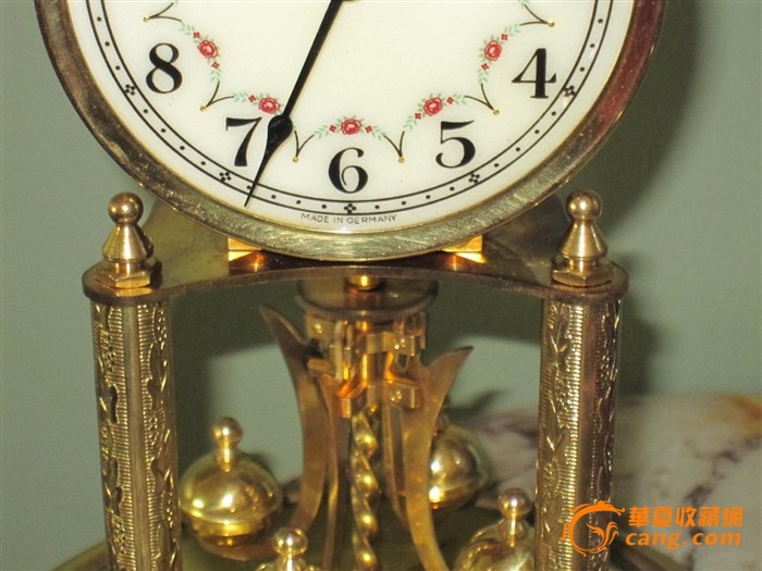 德国造Kundo牌400天机械座钟 西洋古董精品收