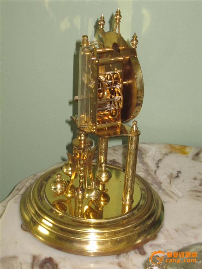 德国造Kundo牌400天机械座钟 西洋古董精品收