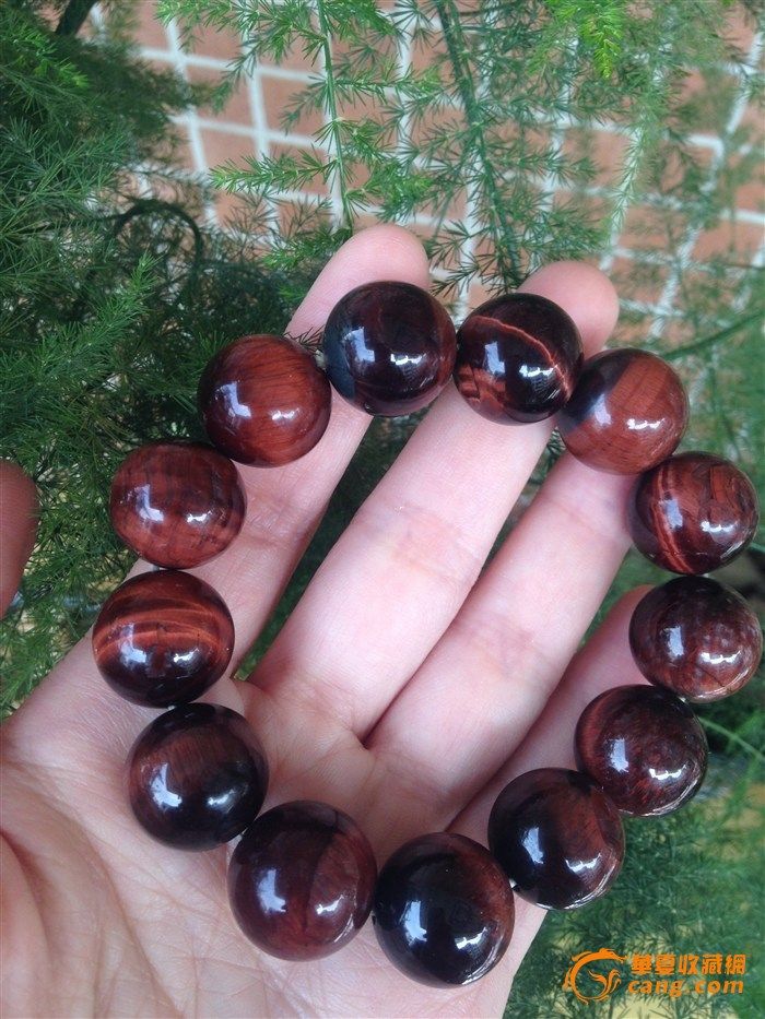 红虎眼石手串1.6厘米_在线拍卖_在线拍卖网_
