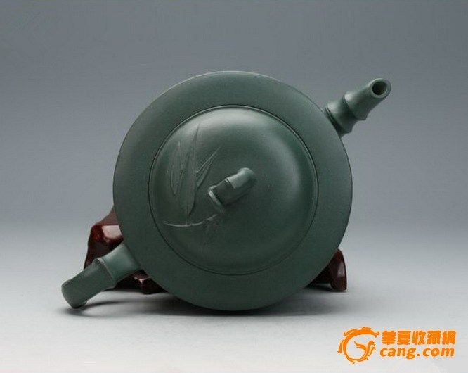宜兴紫砂壶.稀有精致民国绿泥.名家全手工.特价正品 节节高 图6