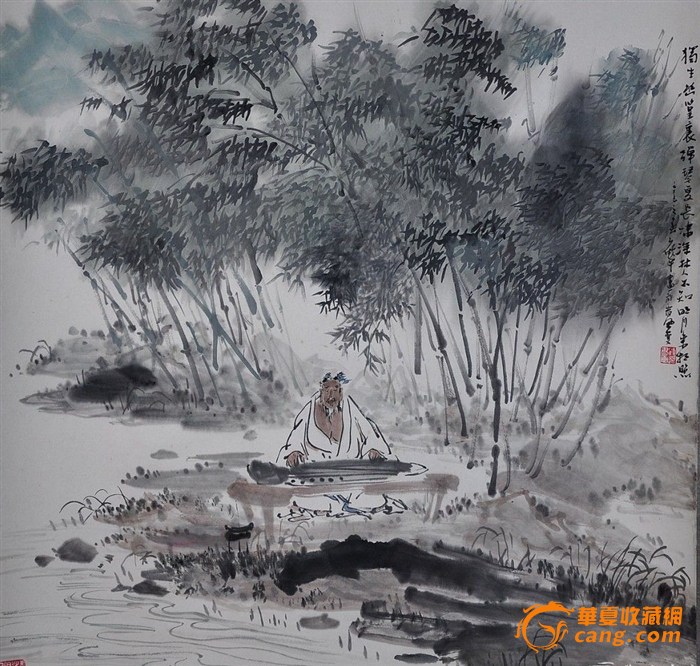 中国国家画院教授 顾平 精品山水人物