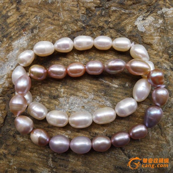 (2条一起)天然珍珠手链 A3003_在线拍卖_在线