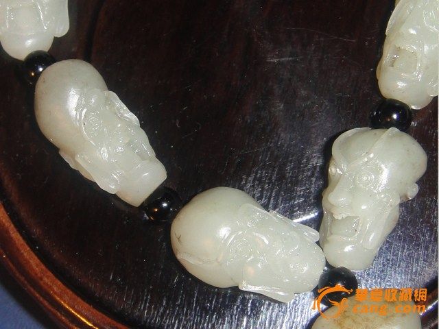 和田玉籽料:十八罗汉手串_在线拍卖_在线拍卖
