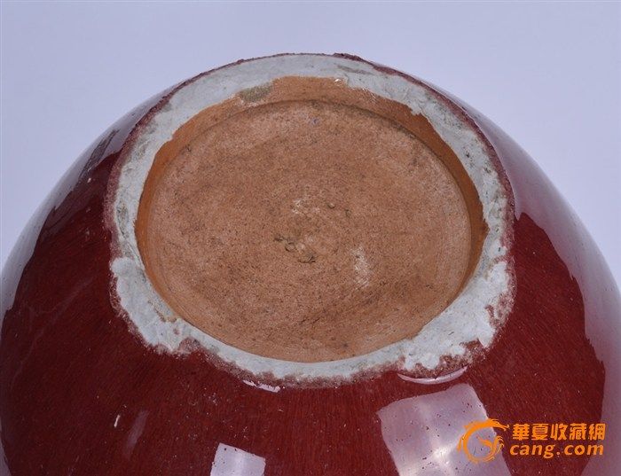 清 郎窑红盖罐图8