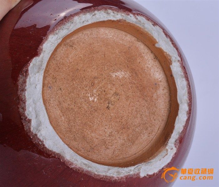 清 郎窑红盖罐图9