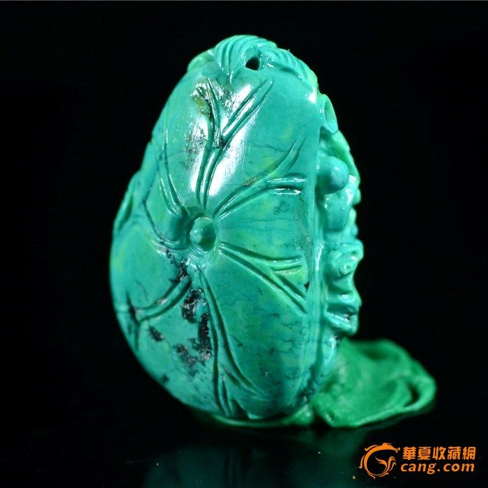 绿松石 精品 飞龙送财图6