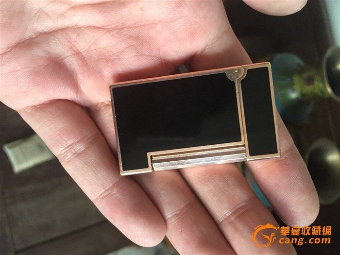 都彭朗声鎏金中国漆超薄打火机_在线拍卖_在