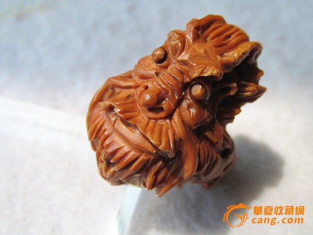 桃核 精雕 本历年 斗战胜佛 挂环_在线拍卖_在