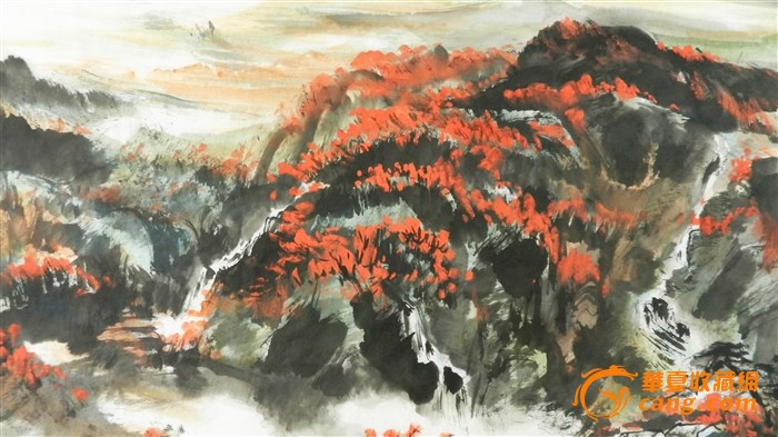 满山红叶都是秋