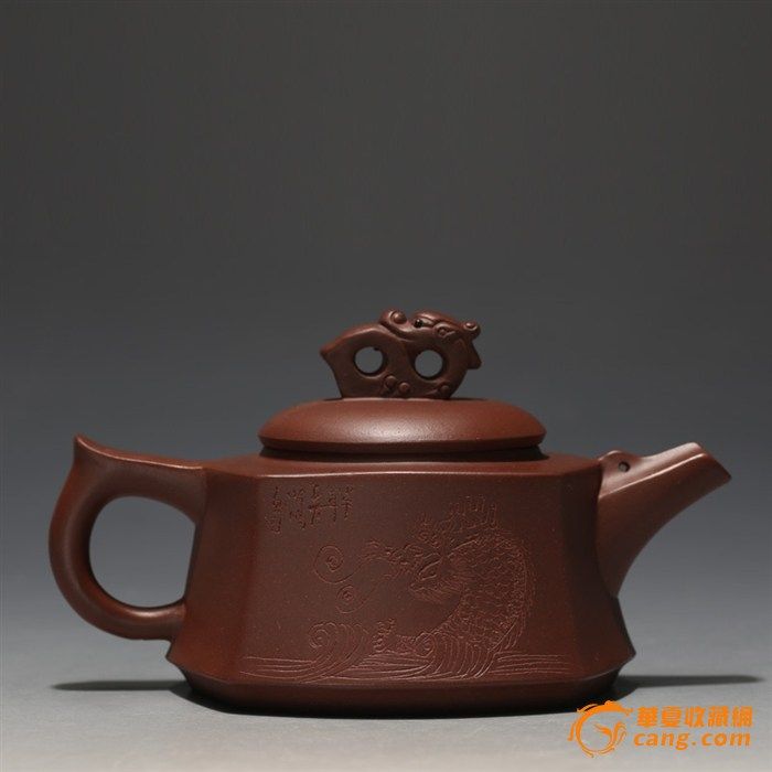 紫砂壶宜兴全手工茶壶(陈忠徐制)底槽清