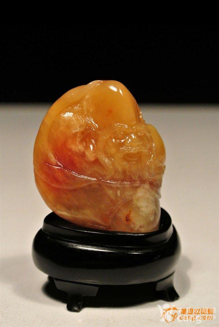 29.6g精品寿山坑头田石"仁者寿"