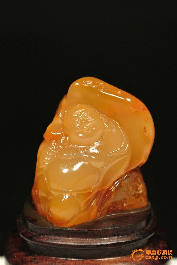 28.5g精品寿山坑头田石"皆大欢喜"