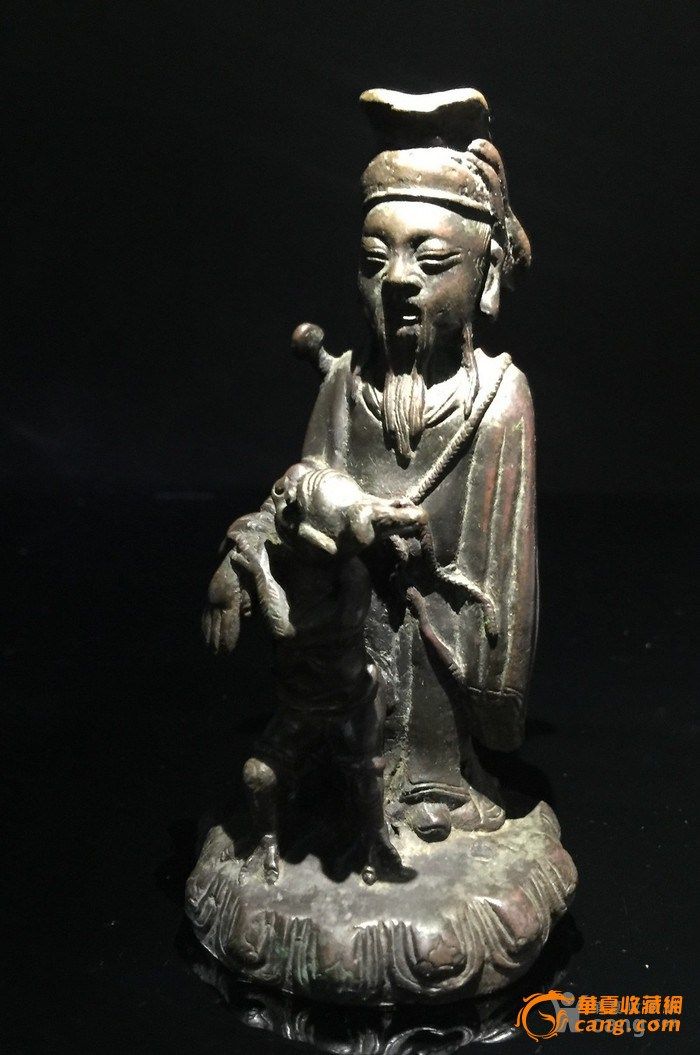 明代吕洞宾醉酒铜像